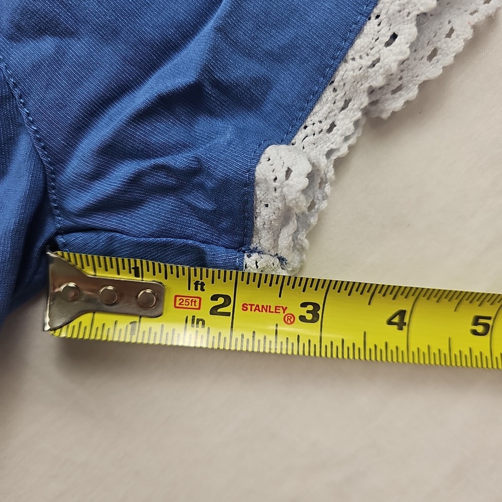Ambiance Apparel Women's Size M Shorts Pocket Zip Button Blue - Picture 9 of 10